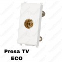 Presa TV derivata femmina compatibile con serie Vimar Plana