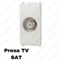 Presa TV SAT compatibile con serie Vimar Plana