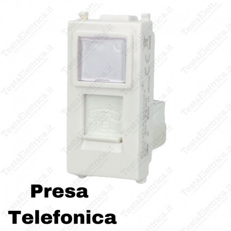 Presa telefono compatibile vimar plana sandasdon