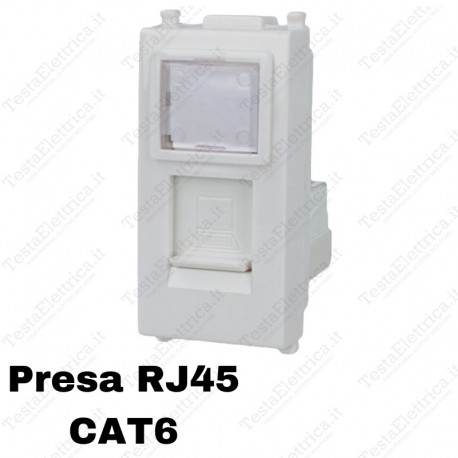 Presa Dati rj45 cat 6 compatibile vimar plana sandasdon