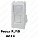 Presa Dati UTP CAT. 6 compatibile con serie Vimar Plana