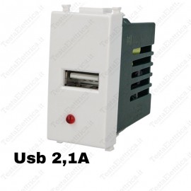 Presa USB compatibile vimar plana SD71750