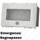 Lampada di emergenza compatibile Vimar Plana