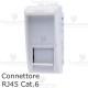 connettore rj45 compatibile con serie LivingLight Bianca