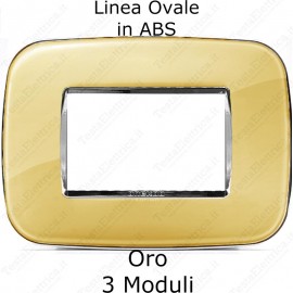 Placca Oro per serie Bticino Living Light