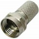 Connettore F per cavi TV 6,8 mm