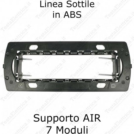 Supporto compatibile placche bticino living light AIR ln4707c