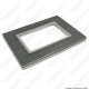 placca in metallo vimar plana compatibile - profilo