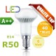 Lampada a led reflector R50 E14 6 W Wiva