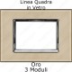 placca vetro compatibile vimar plana oro