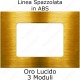 placca oro compatibile matix tot electric