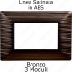 placca bronzo satinato compatibile matix ettroit