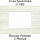 placca bianco perla compatibile plana tot electric