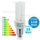 Lampada al Neon Tubolare E27 25 Watt Compact 10000 Beghelli