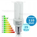 Lampada al Neon Tubolare E27 25 Watt Compact 10000 Beghelli