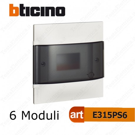 Bticino E315PS6 - centralino linea Habita 6 moduli posti