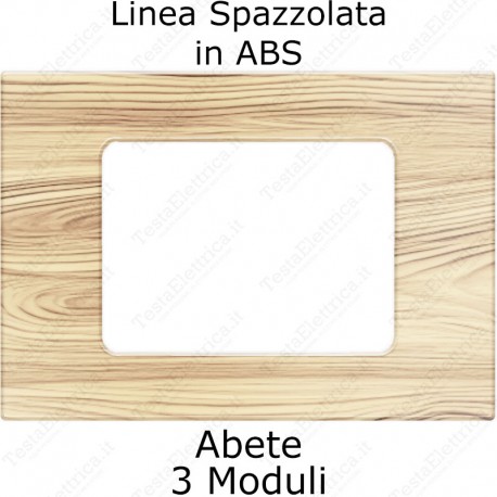 placca abete legno chiaro compatibile matix