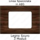 placca legno scuro compatibile matix mapam