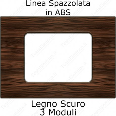 placca legno scuro compatibile matix mapam