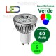 Lampada led Colorata GU10 220V 6W MR16 Dgk