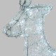 Renna luminosa Galoppante a Led bianco freddo