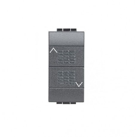 Pulsante Doppio compatibile con serie Bticino LivingLight