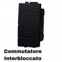 doppio interruttore commutatore interbloccato compatibile living internazional e LivingLight