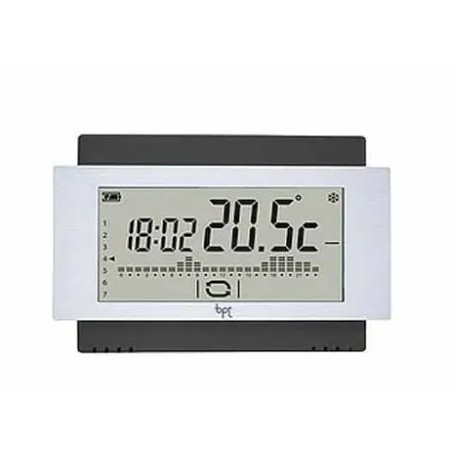 Cronotermostato touch screen da parete 230V Nero Bpt TH/500 BK 230