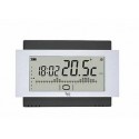 Cronotermostato touch screen da parete 230V Nero Bpt TH/500 BK 230