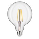 Lampadina a Wireled  Globo 12 Watt E27 trasparente Universo