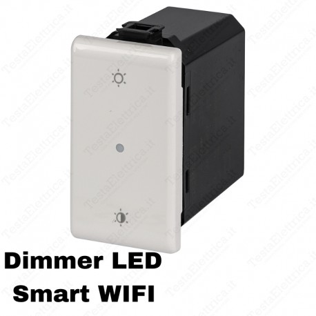 dimmer LED wifi connesso compatibile Bticino Matix Ettroit MTWF1301 