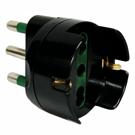 Riduzione standard italiano/ tedesco 16A nera
