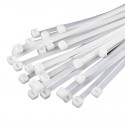 100 pz. fascette stringifilo 10cm bianche