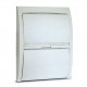Coperchio IP40 colore bianco banquise RAL9016 - 24 moduli DIN - per scatole BL08P e BL08CGN