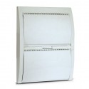 AVE - Coperchio IP40 colore bianco banquise RAL9016 - 24 moduli DIN - per scatole BL08P e BL08CGN