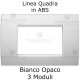 Placca Bianca compatibile Living international e Light