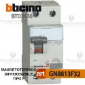 Interruttore Magnetotermico Differenziale tipo F 32A 220V Bticino