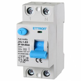 Interruttore Differenziale Puro 2P 16A 30mA 220V-6KA