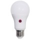 Lampadina a led  con sensore crepuscolare goccia E27 6,5 Watt 