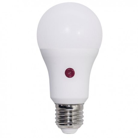 Lampadina a led  con sensore crepuscolare goccia E27 6,5 Watt 