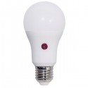 Lampadina a led  con sensore crepuscolare goccia E27 10,5 Watt