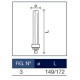 Lampada al Neon 26 Watt 4 pin Attacco G24q-3 FL D Wiva
