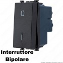 Interruttore 2P grigio antracite compatibile con serie Vimar® Arkè™