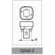 Lampada al Neon 18 Watt 2 pin Attacco G24d-2 FL D Wiva