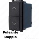 doppio Pulsante compatibile Vimar Arkè