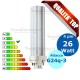 Lampada al Neon 26 Watt 4 pin Attacco G24q-3 FL D Wiva