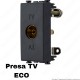 Presa TV femmina grigio antracite compatibile con serie Vimar® Arkè™