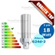 Lampada al Neon 18 Watt 2 pin Attacco G24d-2 FL D Wiva