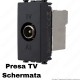 Presa TV schermata grigio antracite compatibile con serie Vimar® Arkè™
