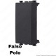 Falso polo grigio antracite compatibile con serie Vimar® Arkè™